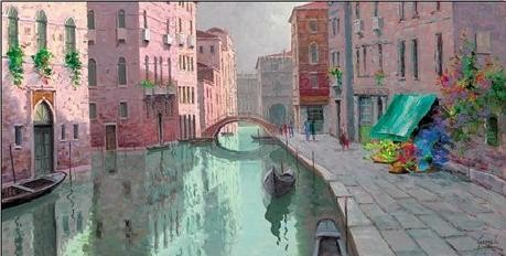 Rio di Santa Fosca, Venice Картина