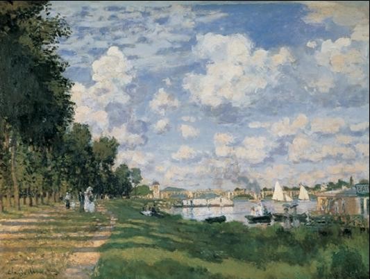 The Seine Basin at Argenteuil Картина