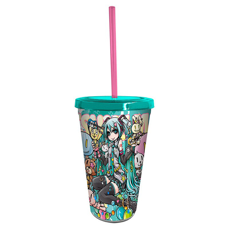 Κούπα ταξιδιού Hatsune Miku - Miku Band