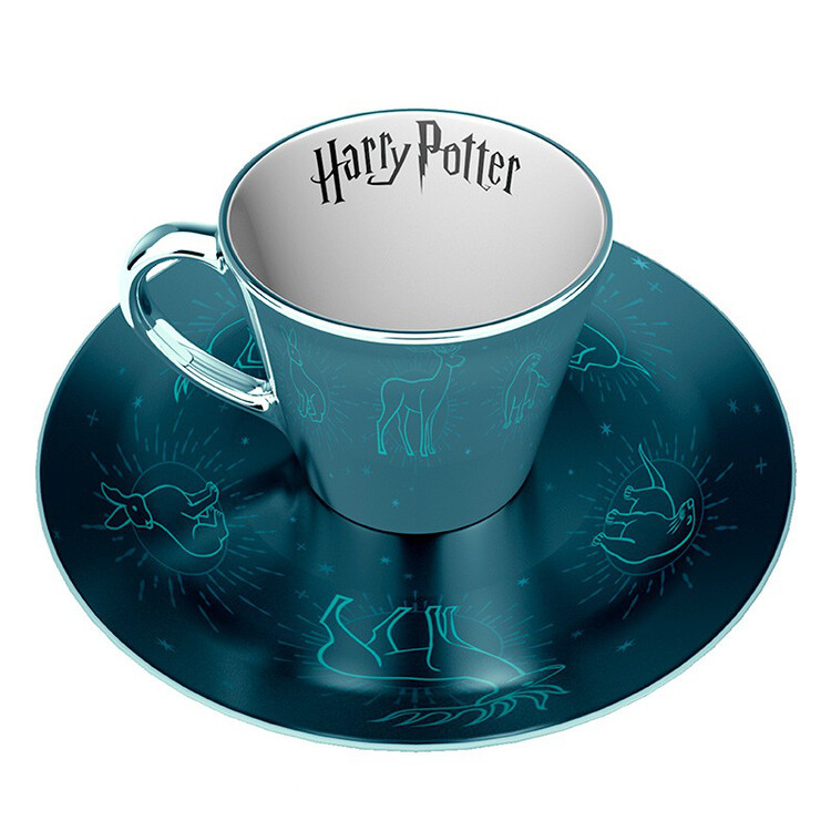 Skodelica in krožniček Harry Potter - Patronus