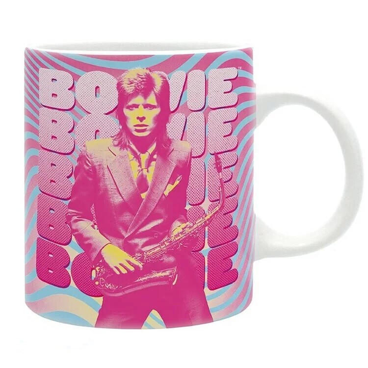 Skodelica David Bowie - Saxophone