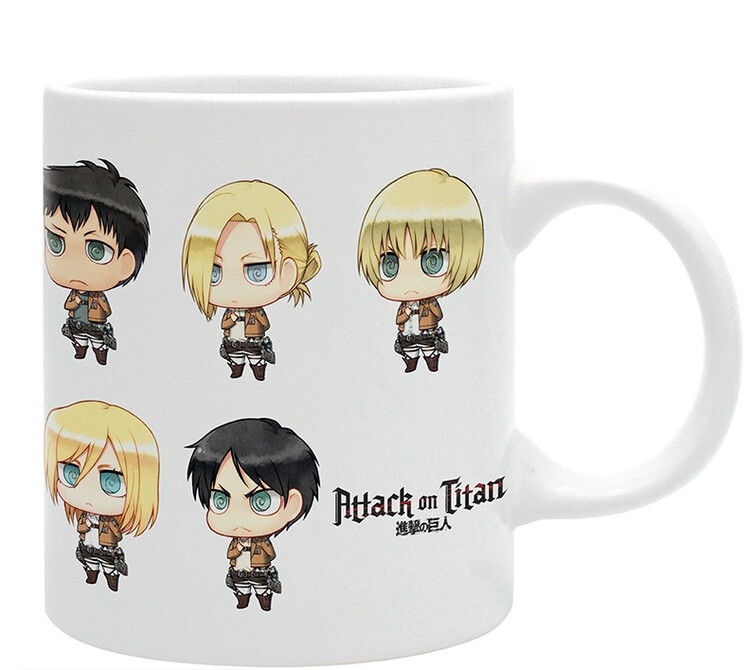 Caneca Attack on Titan - All Chimis