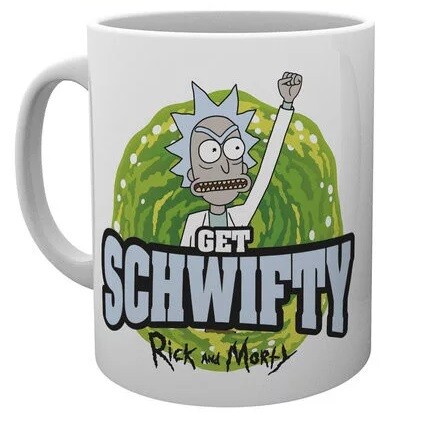 Κούπα Rick And Morty - Get Schwifty