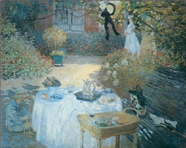 The Lunch (in the Garden), 1872 Картина