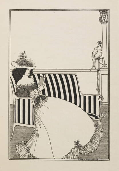 Плакат A catalogue cover from a Second Book of Fifty Drawings, 1899
