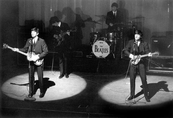 Наклейка The Beatles at the Olympia, Paris, 1964