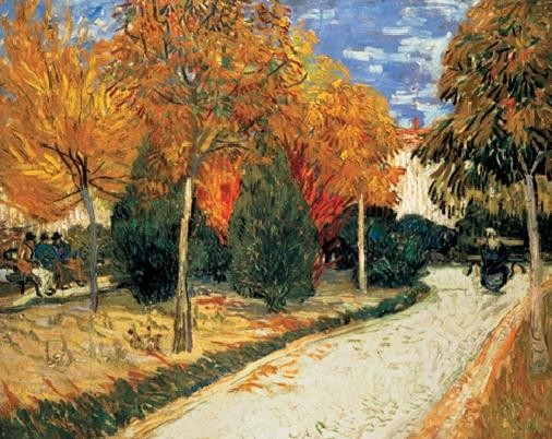 Impressão artística Autumn Garden