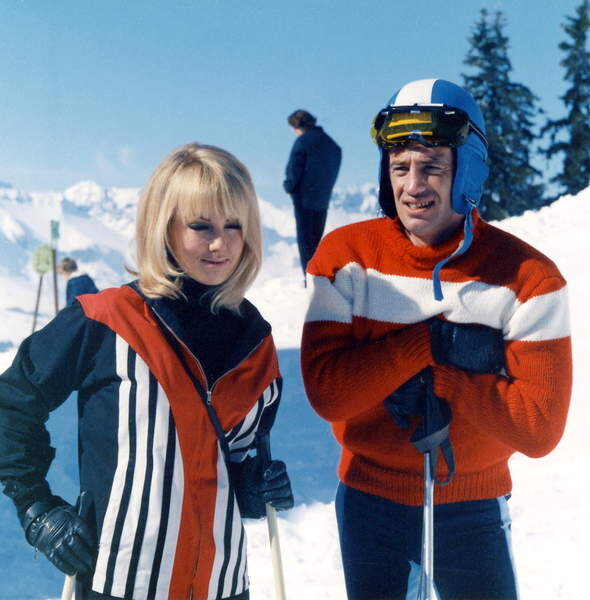 Наклейка Jean Paul Belmondo, Tendre Voyou, 1966