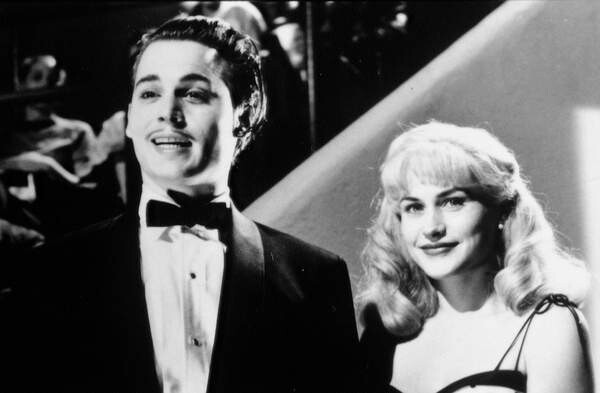 Плакат Johnny Depp And Patricia Arquette, Ed Wood 1994