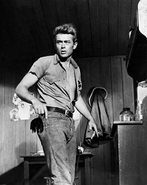 Плакат Geant Giant de George Stevens avec James Dean, 1956