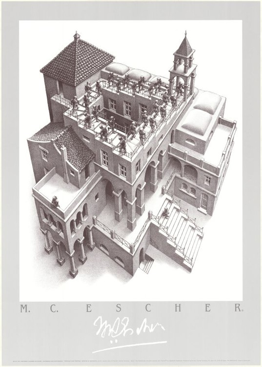 Ascending and Descending, 1960 Картина