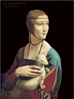 The Lady With the Ermine Картина