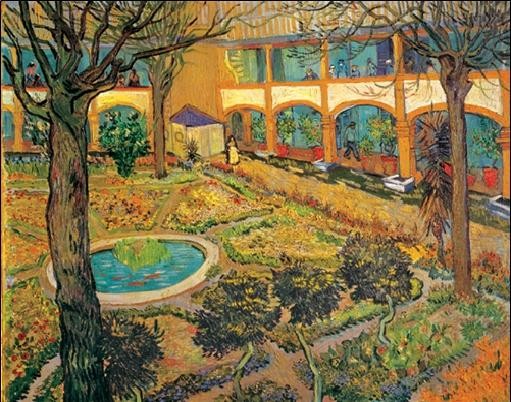 Garden of the Hospital in Arles, 1889 Картина