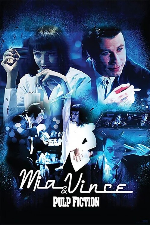 Плакат Pulp Fiction - Mia & Vince