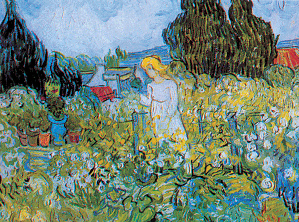 Εκτύπωση τέχνης Marguerite Gachet in the Garden, 1890