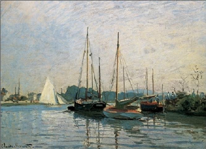 Εκτύπωση τέχνης Pleasure Boats, Argenteuil, 1872-3