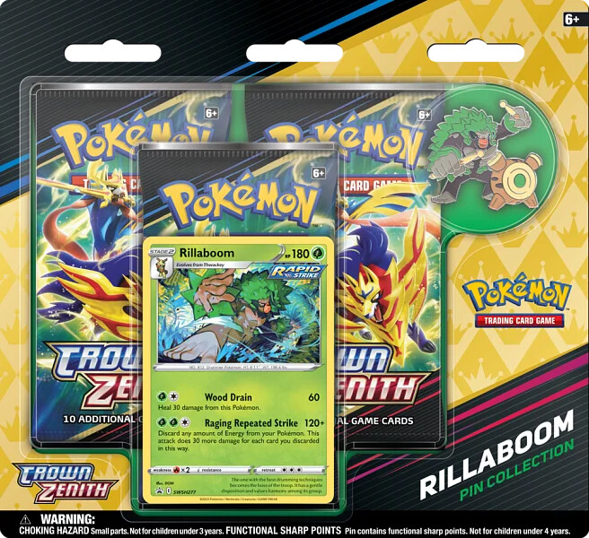 Pokémon TCG: SWSH12.5 Crown Zenith Pin Collection | Tips for