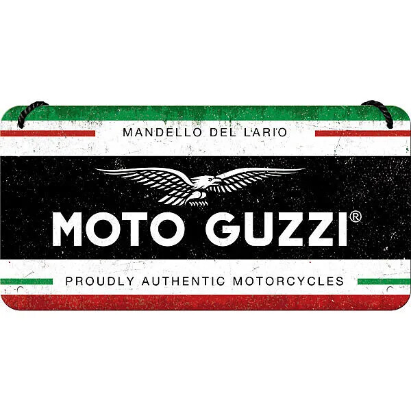 Μεταλλική πινακίδα Moto Guzzi Italian