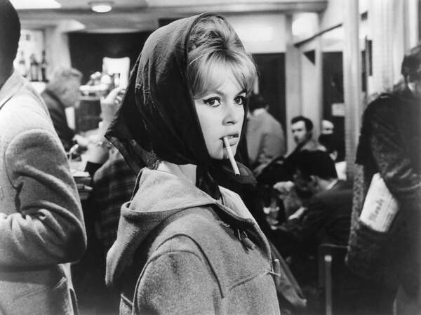Плакат B. Bardot, La Verite 1960