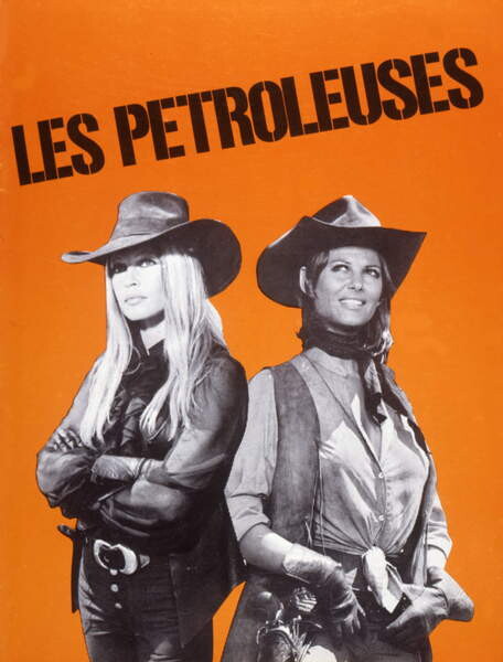 Наклейка Cover of the synopsis of Petroleum girls,  1971