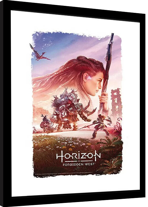 Framed Poster Horizon: Forbidden West - Key Art | Wall Art