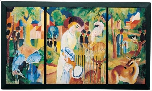 Εκτύπωση τέχνης Zoological Garden, 1914