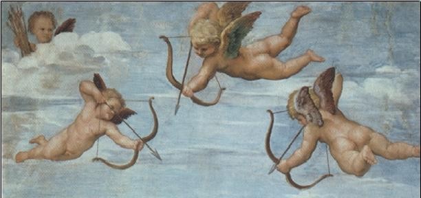 Raphael Sanzio - The Triumph of Galatea (part) Картина