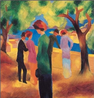 Art Print Lady in a Green Jacket, 1913