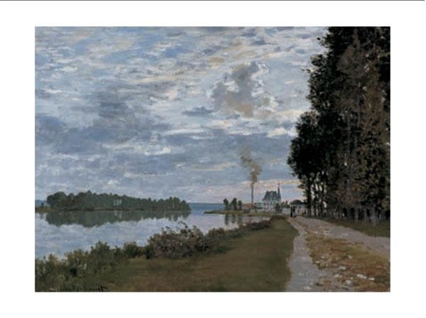 Art Print The Promenade at Argenteuil