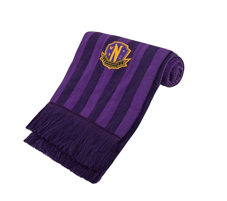 Oblačila Šal Wednesday - Nevermore Academy Purple