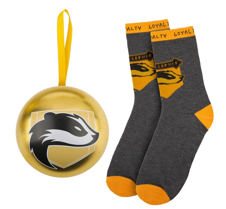Conjunto de presente Harry Potter - Hufflepuff