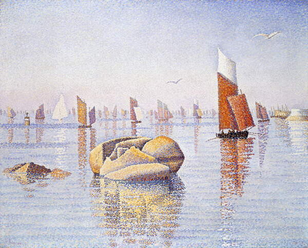 Плакат Concarneau, Quiet Morning, 1891