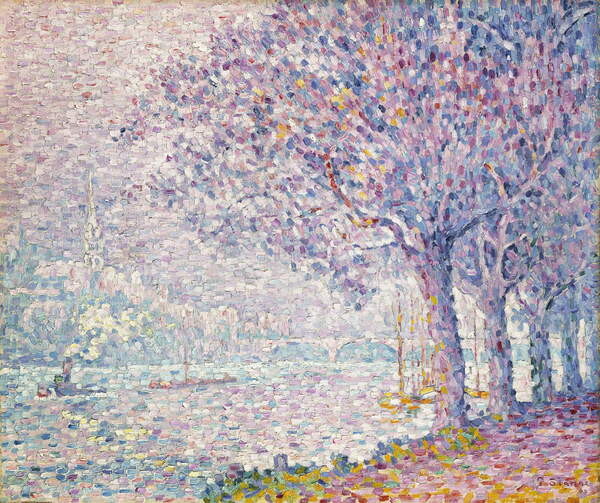 Плакат The Seine at St. Cloud, 1903