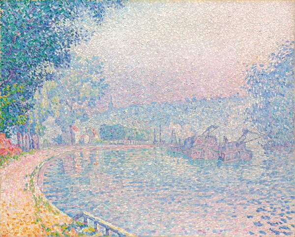 Плакат Samois, La Berge, matin, 1901