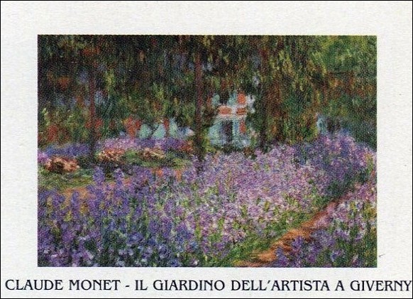 The Artist's Garden at Giverny, 1900 Картина