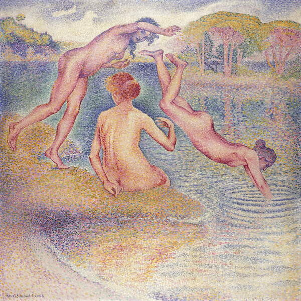 Плакат The Bathers (The Joyful bathing); Les Baigneuses (La Joyeuse baignade), 1899-1902