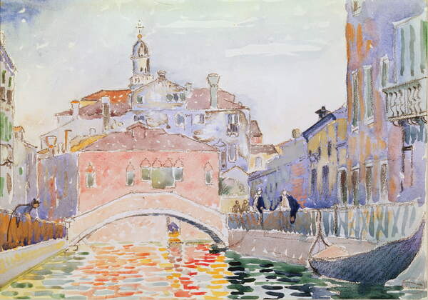 Плакат Canal in Venice
