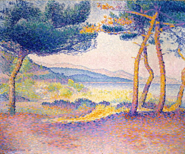Плакат Pines Along the Shore, 1896