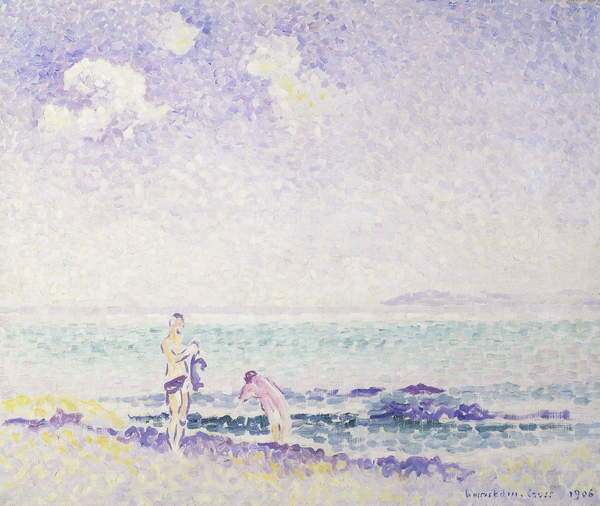 Плакат Bathers; Baigneurs, 1906