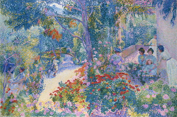 Плакат Afternoon in the Garden, 1904-5