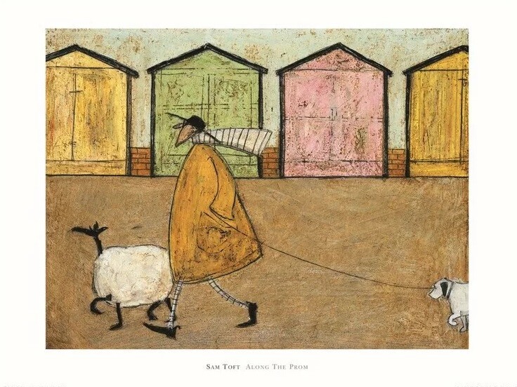 Sam Toft - Along the Prom Картина