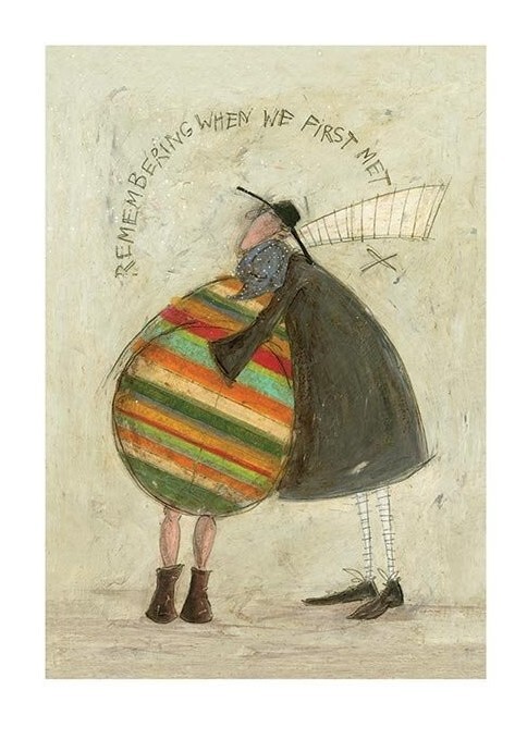 Art Print Sam Toft - Remembering When We First Met