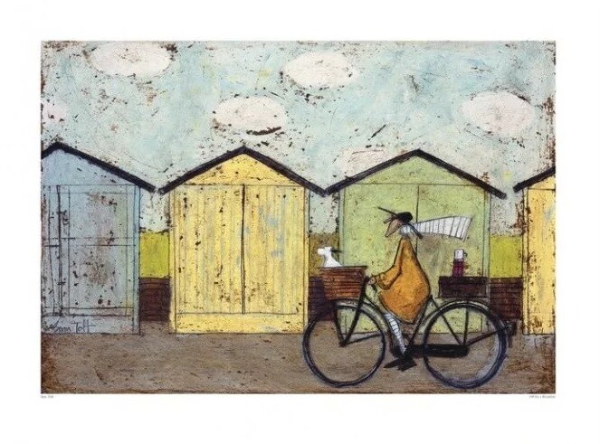 Taidejuliste Sam Toft - Off For A Breakfast