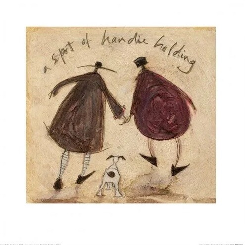 Sam Toft - A Spot of Handie Holding Картина