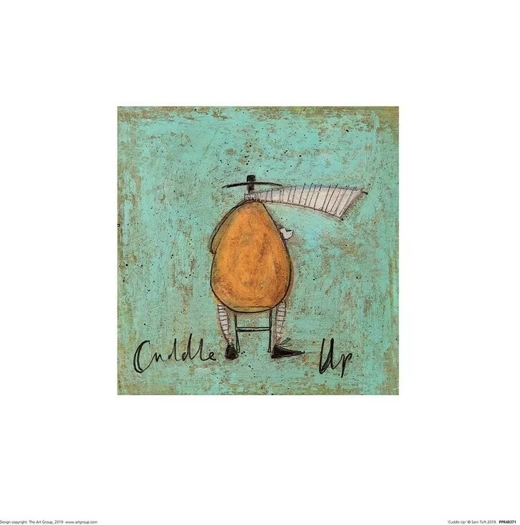 Taidejuliste Sam Toft - Cuddle Up