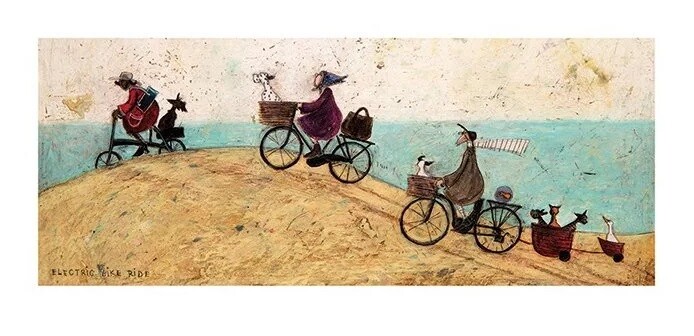 Sam Toft - Electric Bike Ride Картина