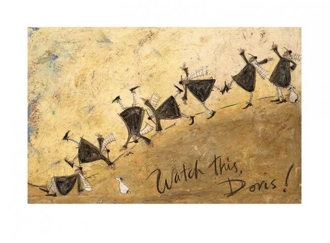 Art Print Sam Toft - Watch This, Doris!