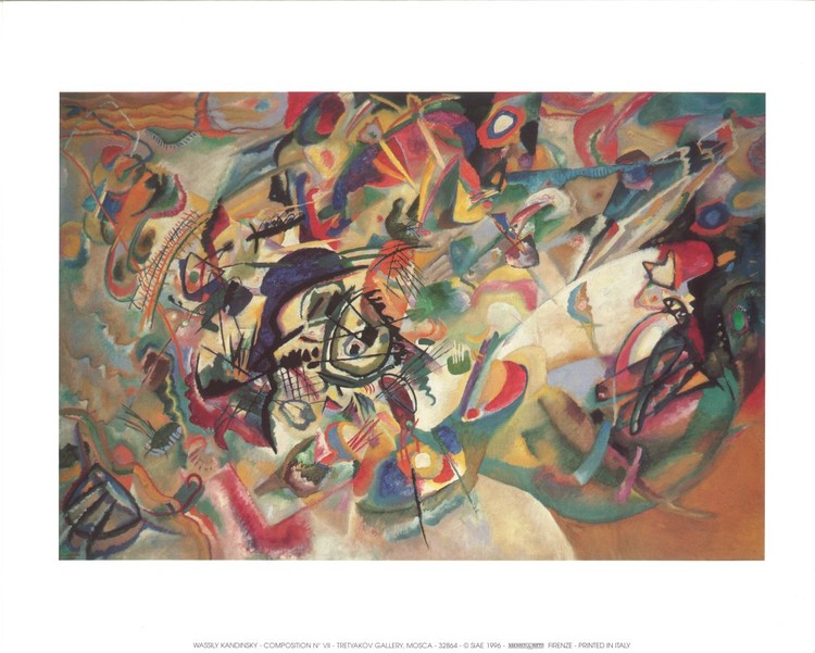 Umetniški tisk Composition 1919