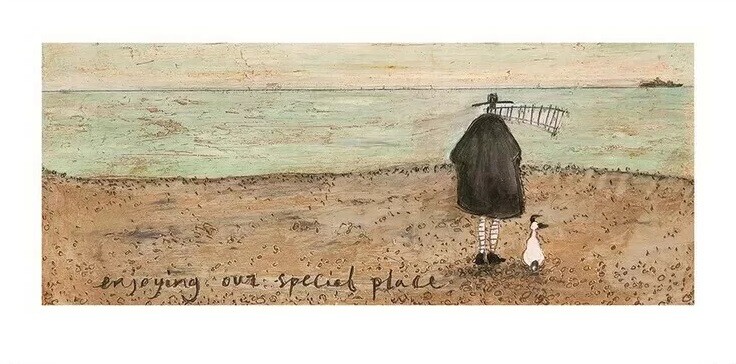 Εκτύπωση τέχνης Sam Toft - Enjoying Our Special Place
