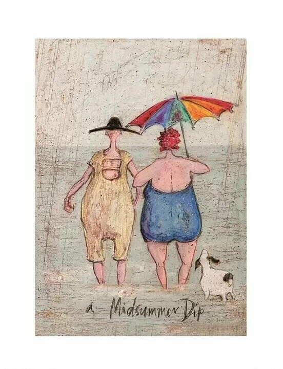 Εκτύπωση τέχνης Sam Toft - Midsummer Dip